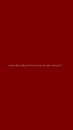 Tampilan Antarmuka Aplikasi Avatar88 Aplikasi Portal Game Terbaik Android - 3