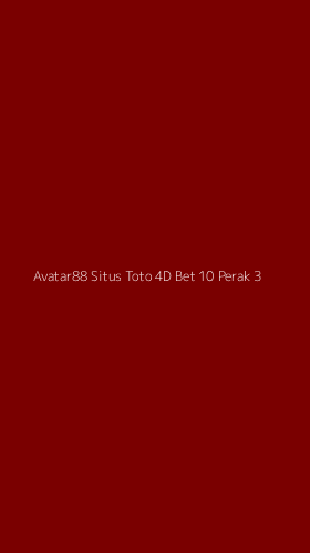 Tampilan Antarmuka Aplikasi Avatar88 Situs Toto 4d Bet 10 Perak - 3