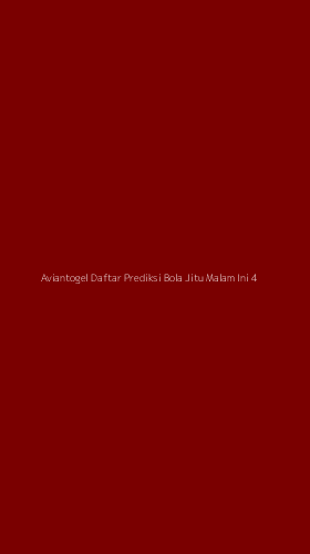 Tampilan Antarmuka Aplikasi Aviantogel Daftar Prediksi Bola Jitu Malam Ini - 4