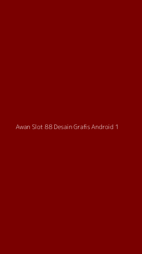 Tampilan Antarmuka Aplikasi Awan Slot 88 Desain Grafis Android - 1