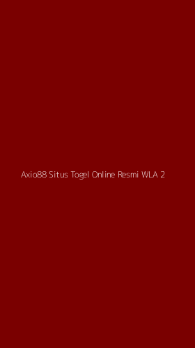 Tampilan Antarmuka Aplikasi Axio88 Situs Togel Online Resmi Wla - 2
