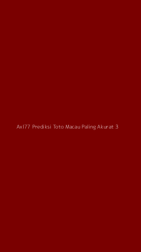 Tampilan Antarmuka Aplikasi Axl77 Prediksi Toto Macau Paling Akurat - 3
