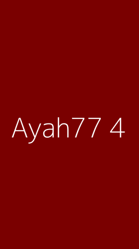 Tampilan Antarmuka Aplikasi Ayah77 - 4