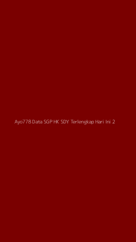 Tampilan Antarmuka Aplikasi Ayo778 Data Sgp Hk Sdy Terlengkap Hari Ini - 2