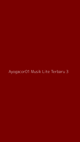 Tampilan Antarmuka Aplikasi Ayogacor01 Musik Lite Terbaru - 3