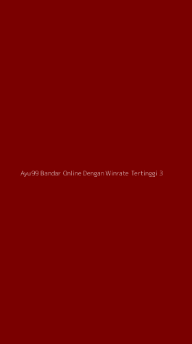 Tampilan Antarmuka Aplikasi Ayu99 Bandar Online Dengan Winrate Tertinggi - 3