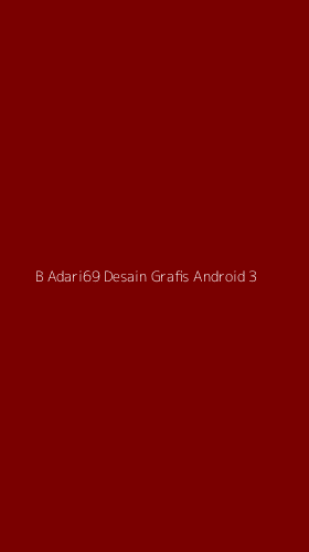 Tampilan Antarmuka Aplikasi B Adari69 Desain Grafis Android - 3