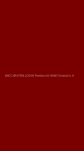Tampilan Antarmuka Aplikasi Baccarat88 Login Pembersih Ram Otomatis - 4
