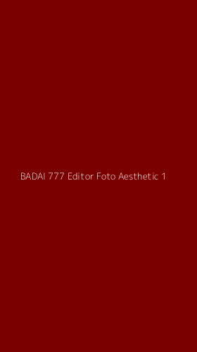 Tampilan Antarmuka Aplikasi Badai 777 Editor Foto Aesthetic - 1