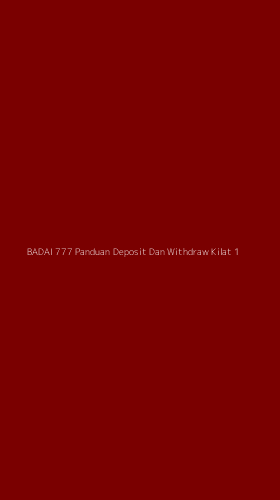 Tampilan Antarmuka Aplikasi Badai 777 Panduan Deposit Dan Withdraw Kilat - 1