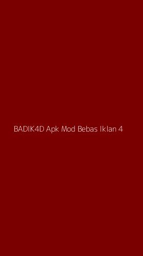 Tampilan Antarmuka Aplikasi Badik4d Apk Mod Bebas Iklan - 4
