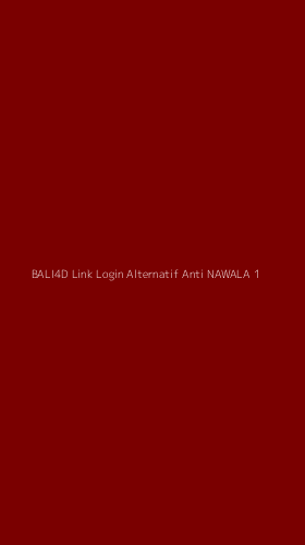 Tampilan Antarmuka Aplikasi Bali4d Link Login Alternatif Anti Nawala - 1