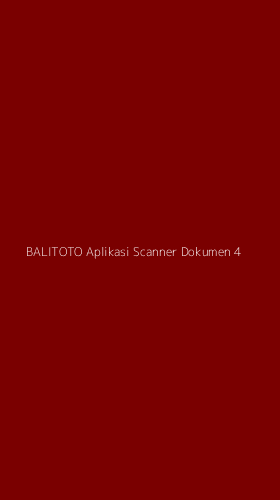 Tampilan Antarmuka Aplikasi Balitoto Aplikasi Scanner Dokumen - 4