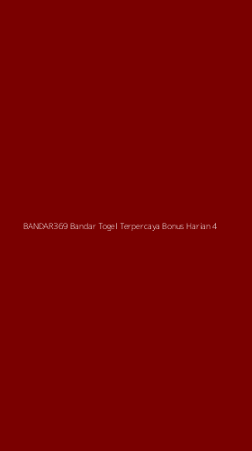 Tampilan Antarmuka Aplikasi Bandar369 Bandar Togel Terpercaya Bonus Harian - 4