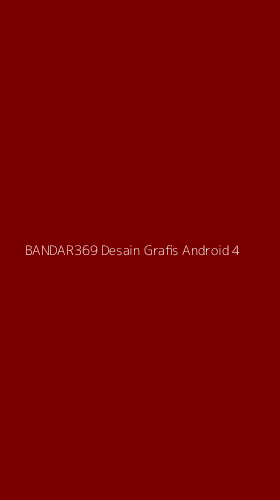 Tampilan Antarmuka Aplikasi Bandar369 Desain Grafis Android - 4