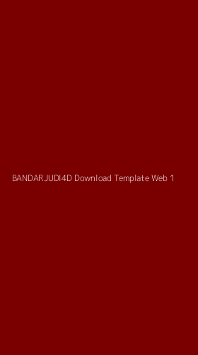 Tampilan Antarmuka Aplikasi Bandarjudi4d Download Template Web - 1