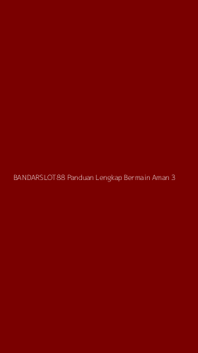 Tampilan Antarmuka Aplikasi Bandarslot88 Panduan Lengkap Bermain Aman - 3