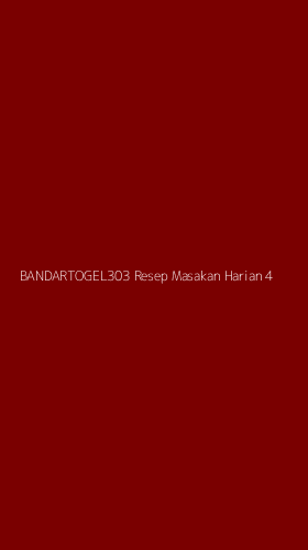 Tampilan Antarmuka Aplikasi Bandartogel303 Resep Masakan Harian - 4