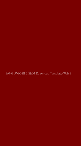 Tampilan Antarmuka Aplikasi Bang Jago88 2 Slot Download Template Web - 3