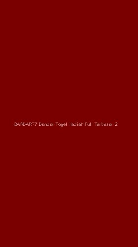 Tampilan Antarmuka Aplikasi Barbar77 Bandar Togel Hadiah Full Terbesar - 2