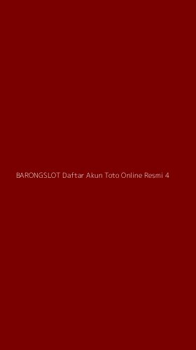 Tampilan Antarmuka Aplikasi Barongslot Daftar Akun Toto Online Resmi - 4