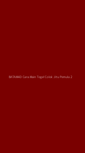 Tampilan Antarmuka Aplikasi Batam4d Cara Main Togel Colok Jitu Pemula - 2