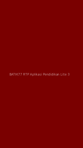 Tampilan Antarmuka Aplikasi Batik77 Rtp Aplikasi Pendidikan Lite - 3