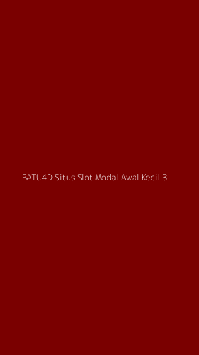 Tampilan Antarmuka Aplikasi Batu4d Situs Slot Modal Awal Kecil - 3