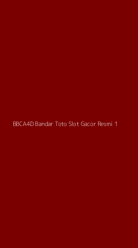 Tampilan Antarmuka Aplikasi Bbca4d Bandar Toto Slot Gacor Resmi - 1