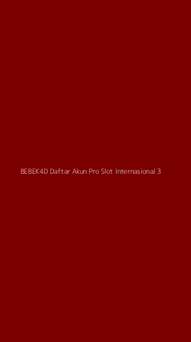 Tampilan Antarmuka Aplikasi Bebek4d Daftar Akun Pro Slot Internasional - 3