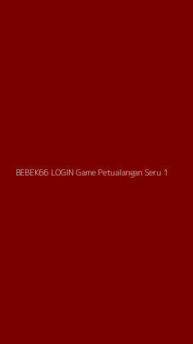 Tampilan Antarmuka Aplikasi Bebek66 Login Game Petualangan Seru - 1