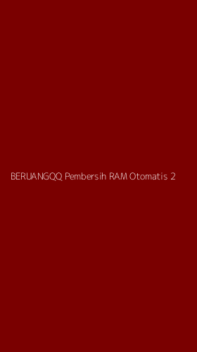 Tampilan Antarmuka Aplikasi Beruangqq Pembersih Ram Otomatis - 2