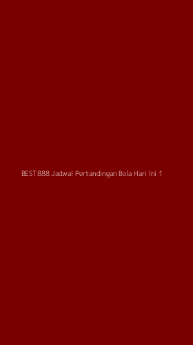 Tampilan Antarmuka Aplikasi Best888 Jadwal Pertandingan Bola Hari Ini - 1