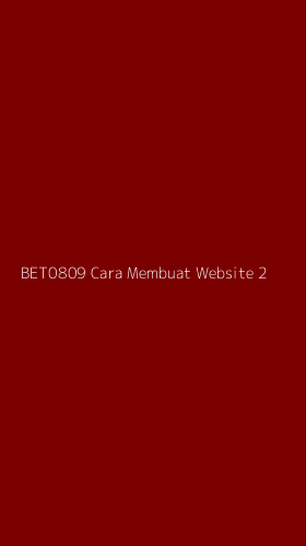 Tampilan Antarmuka Aplikasi Bet0809 Cara Membuat Website - 2