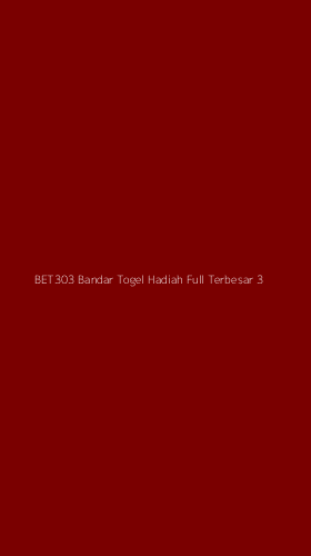 Tampilan Antarmuka Aplikasi Bet303 Bandar Togel Hadiah Full Terbesar - 3
