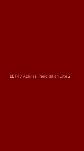 Tampilan Antarmuka Aplikasi Bet4d Aplikasi Pendidikan Lite - 2