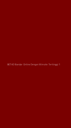 Tampilan Antarmuka Aplikasi Bet4d Bandar Online Dengan Winrate Tertinggi - 1