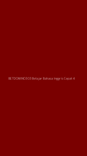 Tampilan Antarmuka Aplikasi Betdomino303 Belajar Bahasa Inggris Cepat - 4