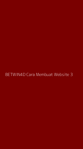 Tampilan Antarmuka Aplikasi Betwin4d Cara Membuat Website - 3