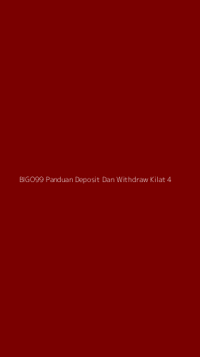 Tampilan Antarmuka Aplikasi Bigo99 Panduan Deposit Dan Withdraw Kilat - 4