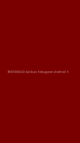 Tampilan Antarmuka Aplikasi Bintang4d Aplikasi Kebugaran Android - 3