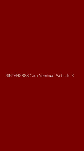 Tampilan Antarmuka Aplikasi Bintang888 Cara Membuat Website - 3