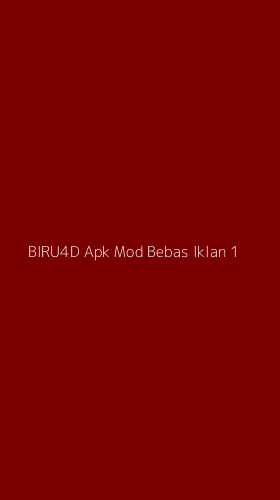 Tampilan Antarmuka Aplikasi Biru4d Apk Mod Bebas Iklan - 1