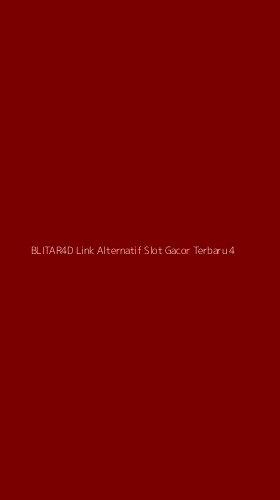 Tampilan Antarmuka Aplikasi Blitar4d Link Alternatif Slot Gacor Terbaru - 4