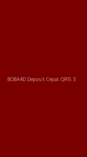 Tampilan Antarmuka Aplikasi Boba4d Deposit Cepat Qris - 3
