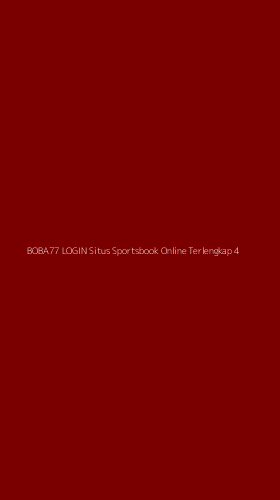 Tampilan Antarmuka Aplikasi Boba77 Login Situs Sportsbook Online Terlengkap - 4