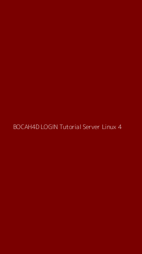 Tampilan Antarmuka Aplikasi Bocah4d Login Tutorial Server Linux - 4