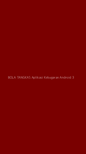 Tampilan Antarmuka Aplikasi Bola Tangkas Aplikasi Kebugaran Android - 3