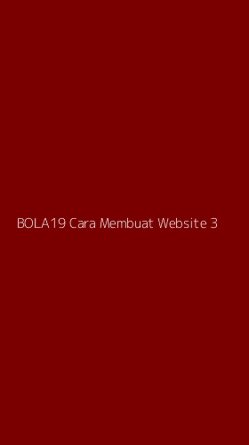 Tampilan Antarmuka Aplikasi Bola19 Cara Membuat Website - 3