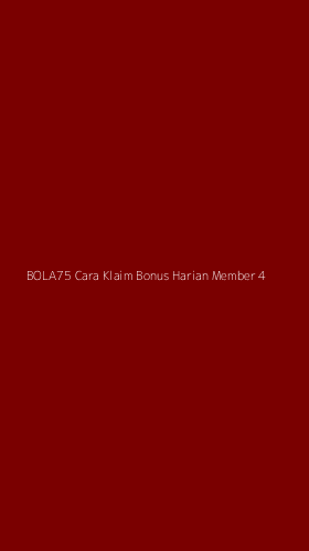 Tampilan Antarmuka Aplikasi Bola75 Cara Klaim Bonus Harian Member - 4